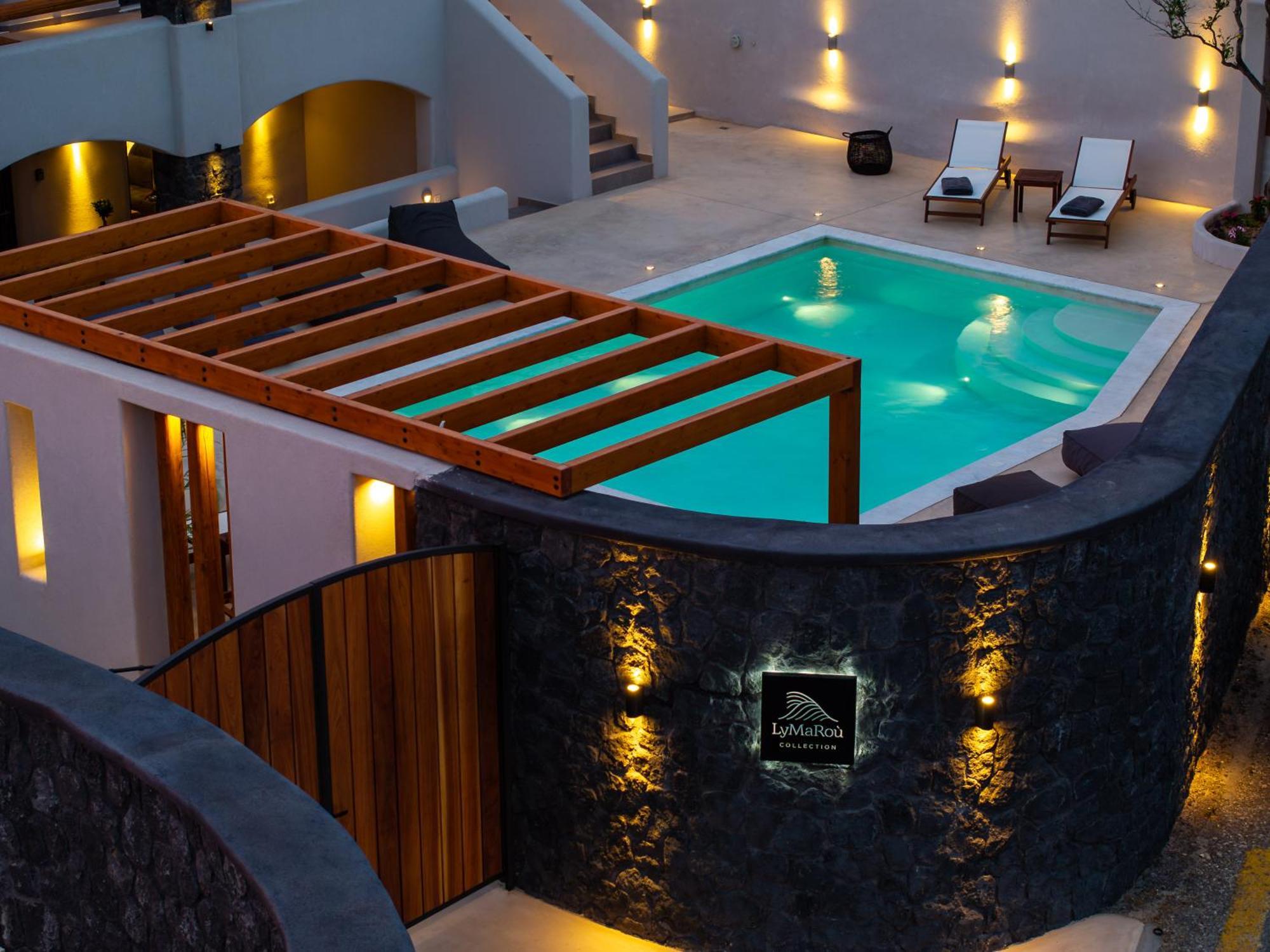 Aparthotel Lymarou Collection Megalochori  Zewnętrze zdjęcie